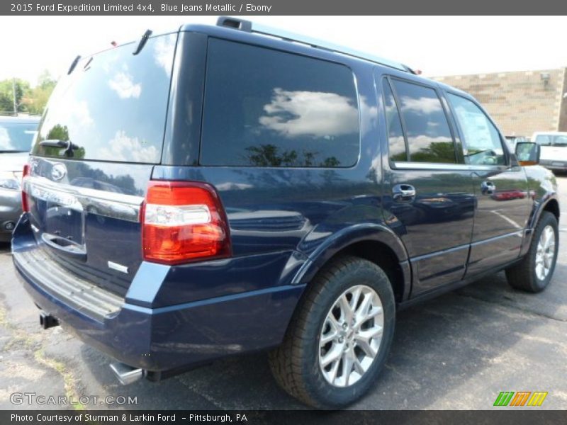 Blue Jeans Metallic / Ebony 2015 Ford Expedition Limited 4x4