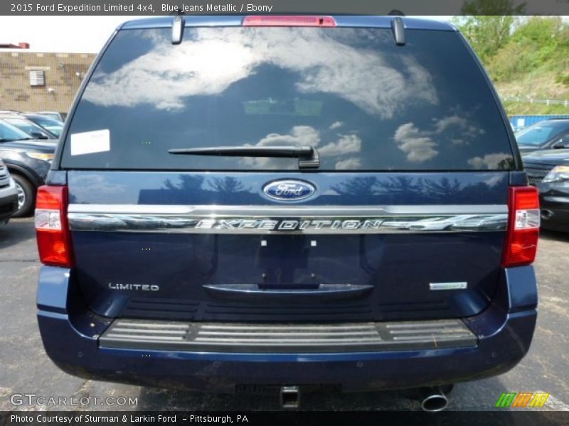 Blue Jeans Metallic / Ebony 2015 Ford Expedition Limited 4x4