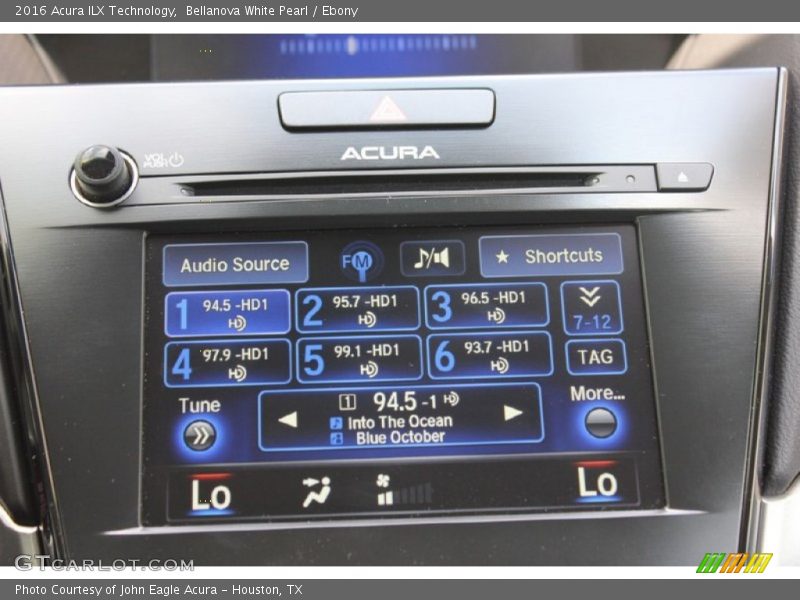 Controls of 2016 ILX Technology
