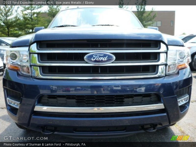 Blue Jeans Metallic / Ebony 2015 Ford Expedition Limited 4x4