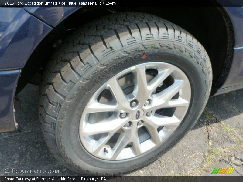Blue Jeans Metallic / Ebony 2015 Ford Expedition Limited 4x4