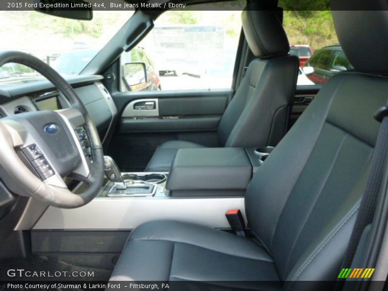 Blue Jeans Metallic / Ebony 2015 Ford Expedition Limited 4x4