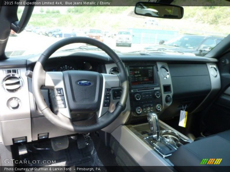 Blue Jeans Metallic / Ebony 2015 Ford Expedition Limited 4x4