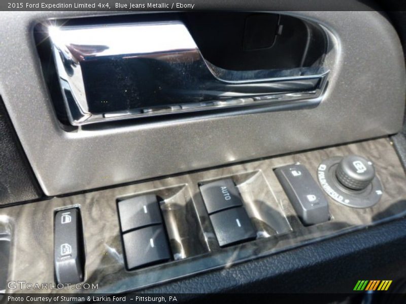 Blue Jeans Metallic / Ebony 2015 Ford Expedition Limited 4x4