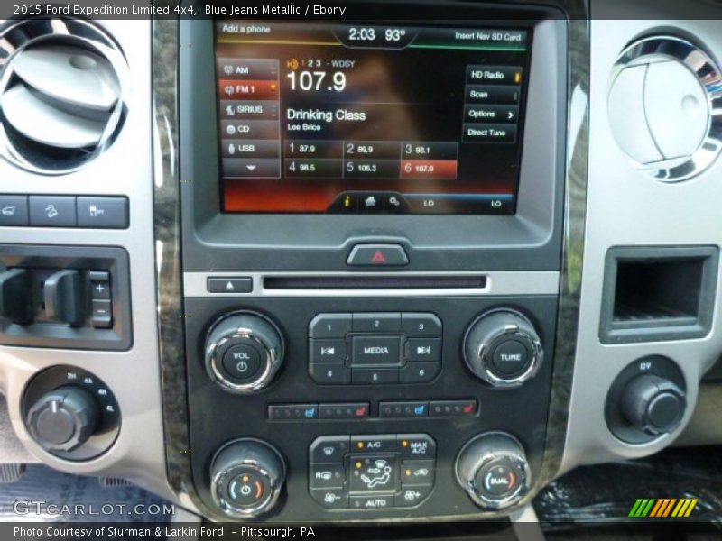 Blue Jeans Metallic / Ebony 2015 Ford Expedition Limited 4x4