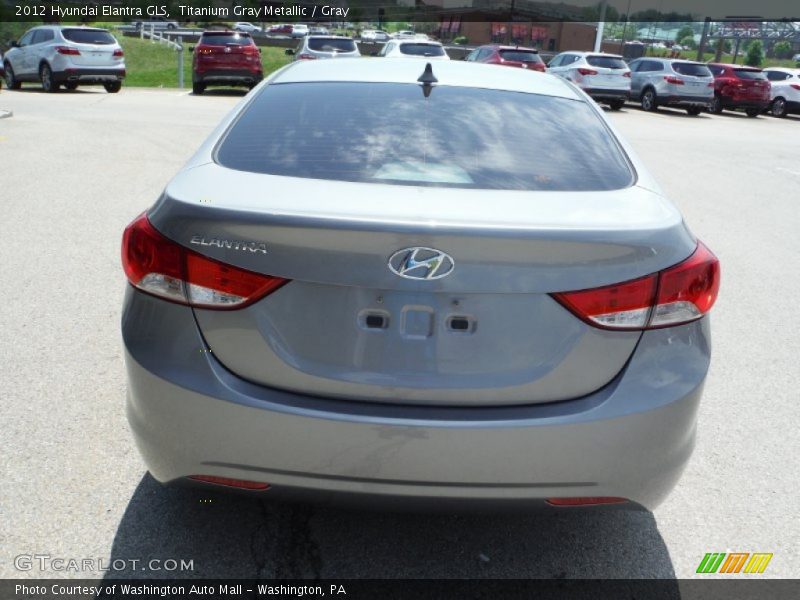 Titanium Gray Metallic / Gray 2012 Hyundai Elantra GLS