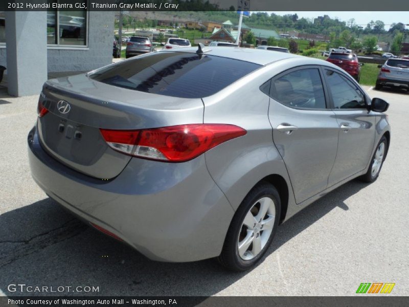 Titanium Gray Metallic / Gray 2012 Hyundai Elantra GLS