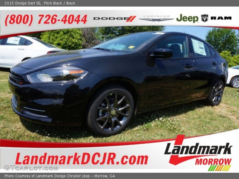 Pitch Black / Black 2015 Dodge Dart SE