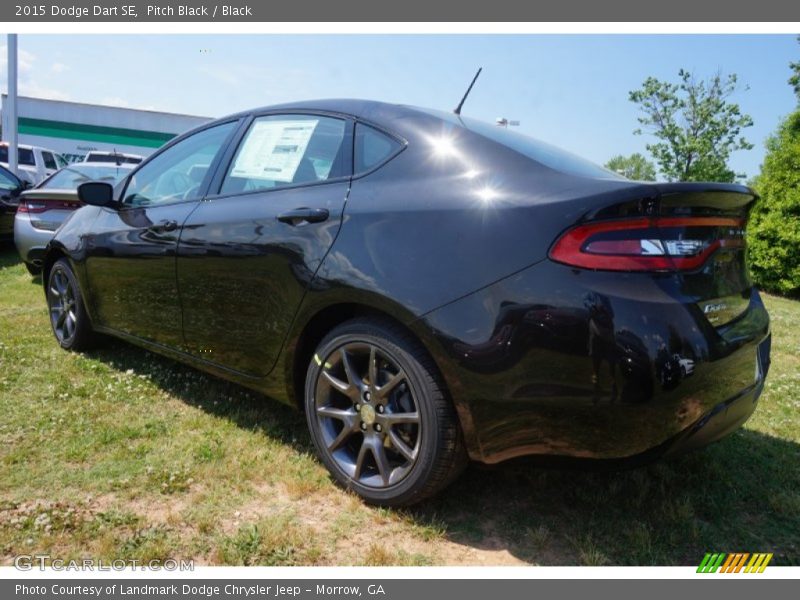 Pitch Black / Black 2015 Dodge Dart SE