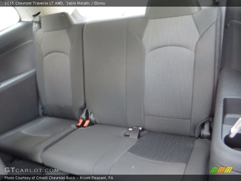 Sable Metallic / Ebony 2015 Chevrolet Traverse LT AWD