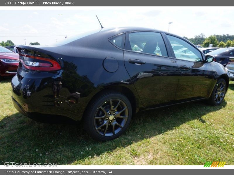 Pitch Black / Black 2015 Dodge Dart SE