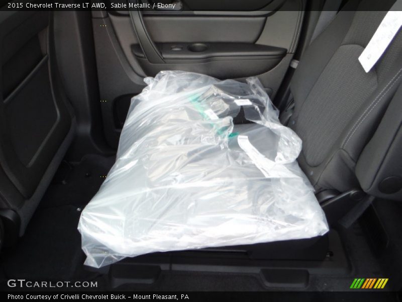 Sable Metallic / Ebony 2015 Chevrolet Traverse LT AWD