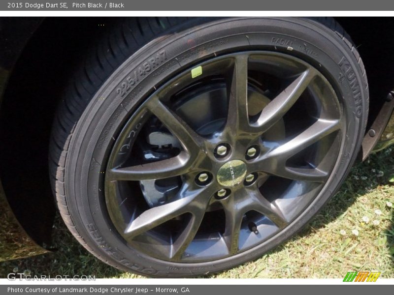 Pitch Black / Black 2015 Dodge Dart SE