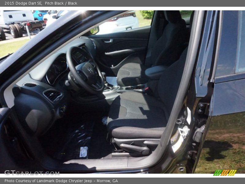 Pitch Black / Black 2015 Dodge Dart SE