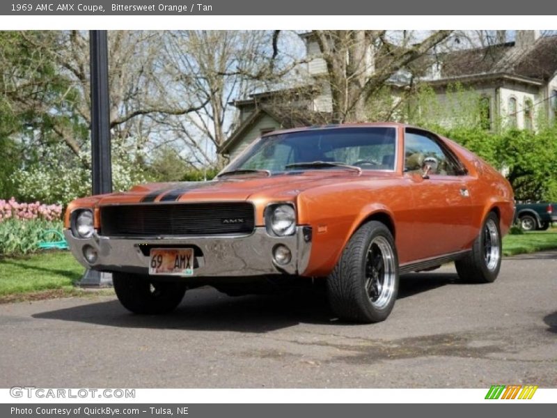 Bittersweet Orange / Tan 1969 AMC AMX Coupe