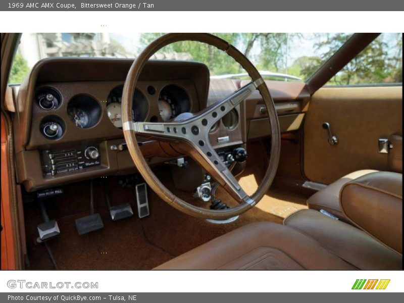 Bittersweet Orange / Tan 1969 AMC AMX Coupe