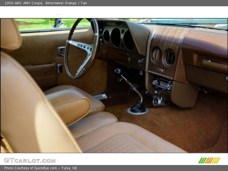 Bittersweet Orange / Tan 1969 AMC AMX Coupe