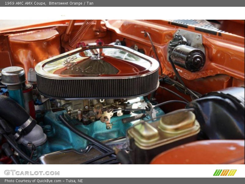 Bittersweet Orange / Tan 1969 AMC AMX Coupe