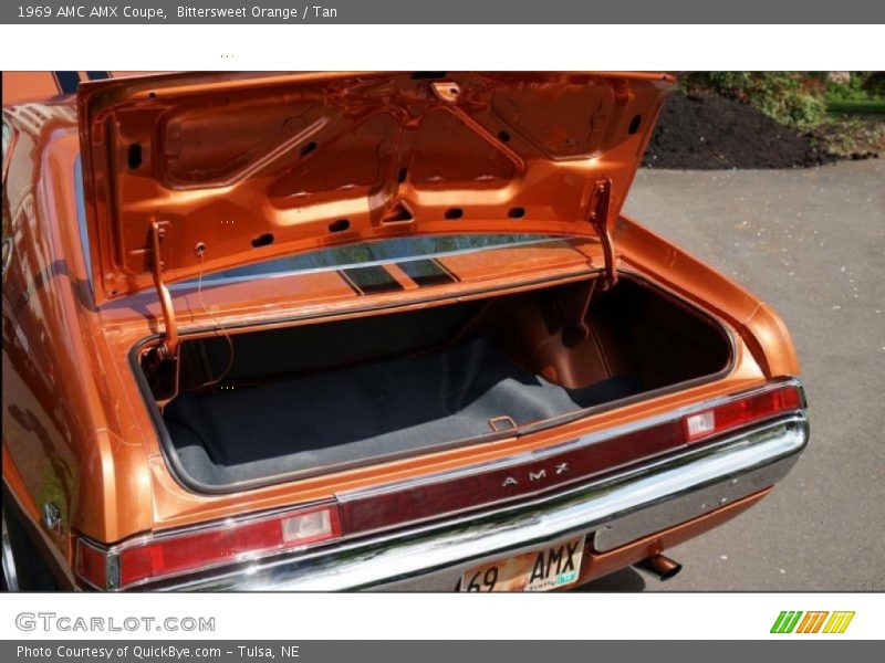 Bittersweet Orange / Tan 1969 AMC AMX Coupe