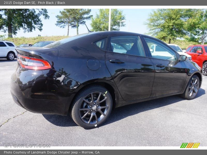Pitch Black / Black 2015 Dodge Dart SE