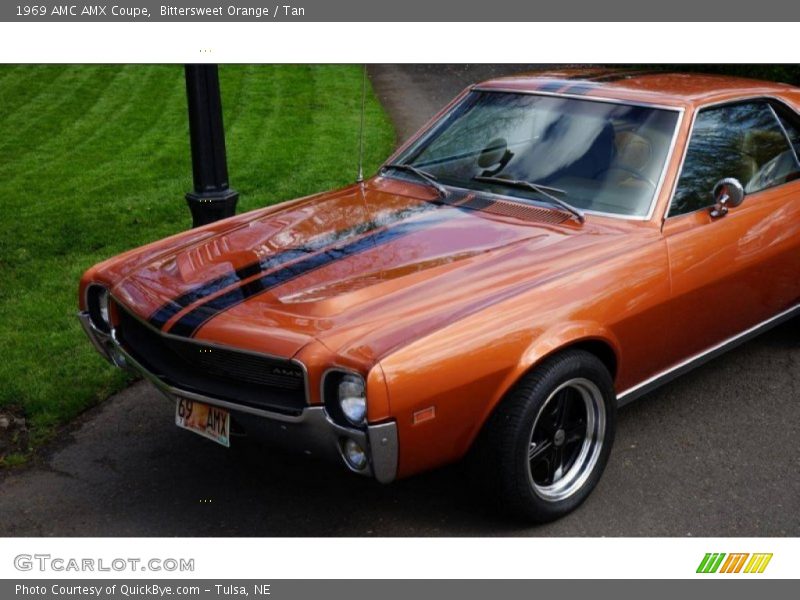 Bittersweet Orange / Tan 1969 AMC AMX Coupe