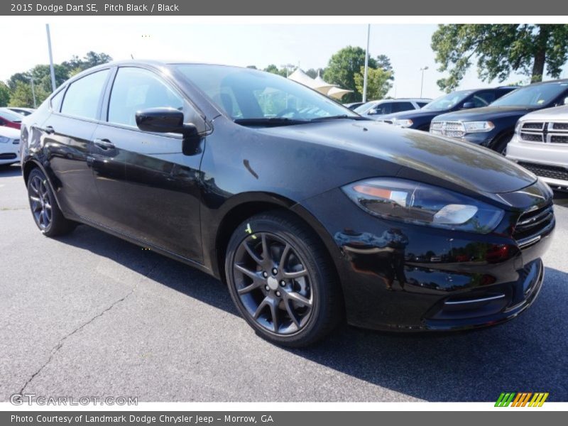 Pitch Black / Black 2015 Dodge Dart SE