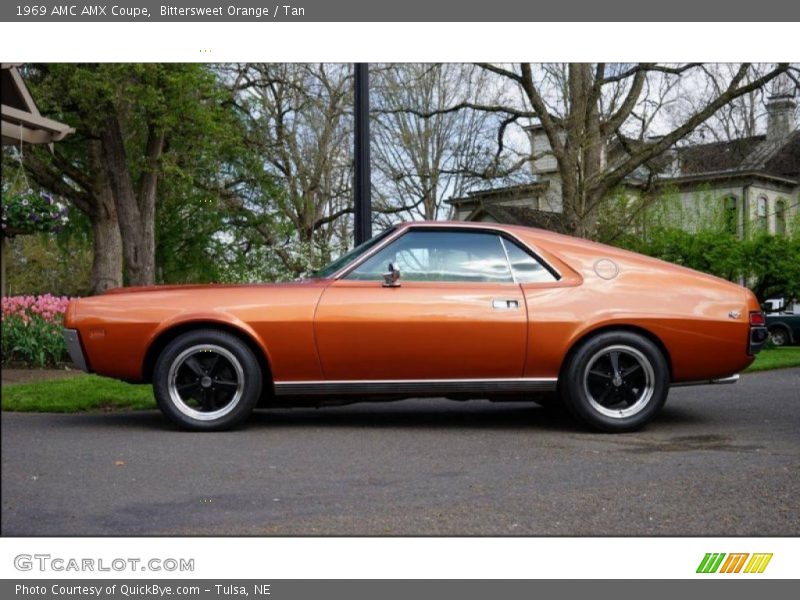 Bittersweet Orange / Tan 1969 AMC AMX Coupe