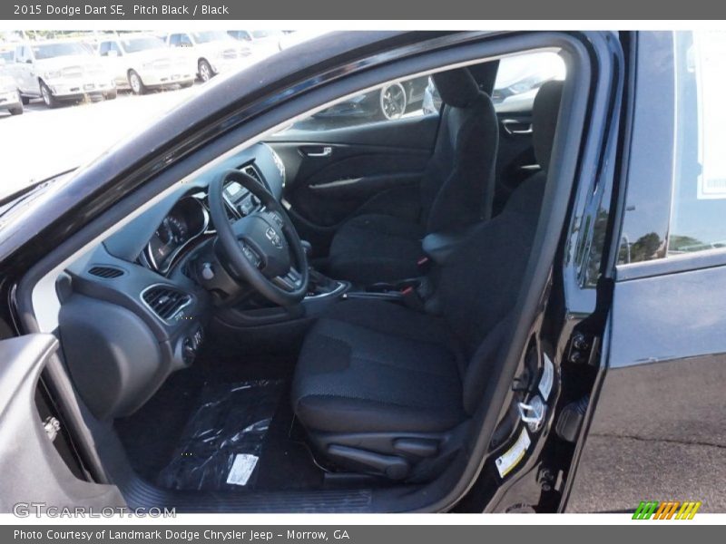 Pitch Black / Black 2015 Dodge Dart SE