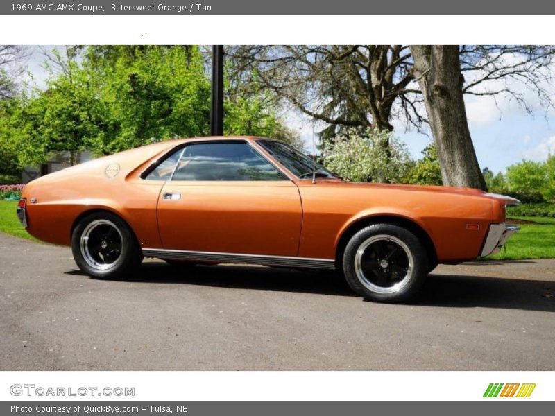 Bittersweet Orange / Tan 1969 AMC AMX Coupe