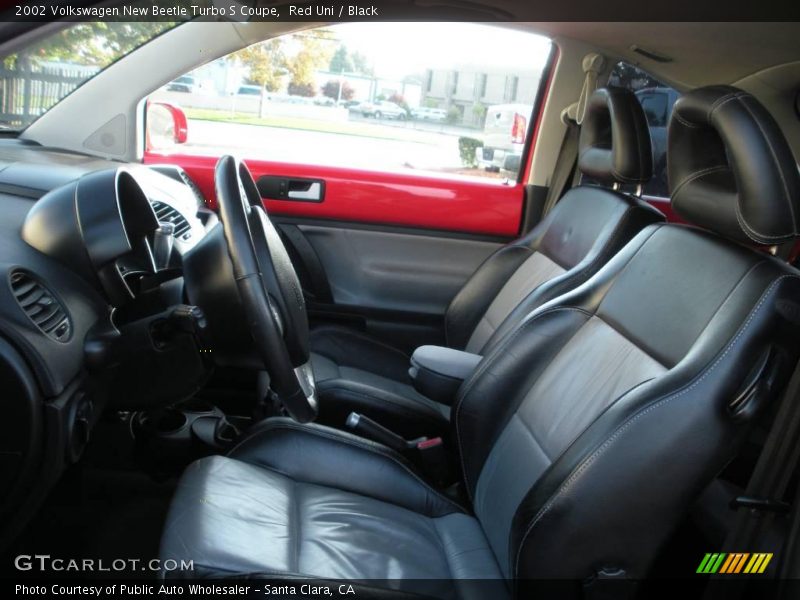 Red Uni / Black 2002 Volkswagen New Beetle Turbo S Coupe