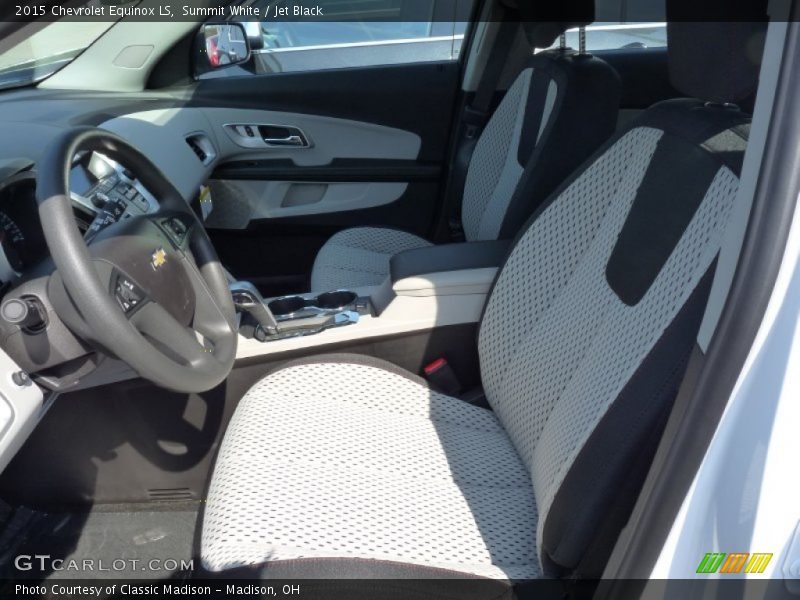 Summit White / Jet Black 2015 Chevrolet Equinox LS
