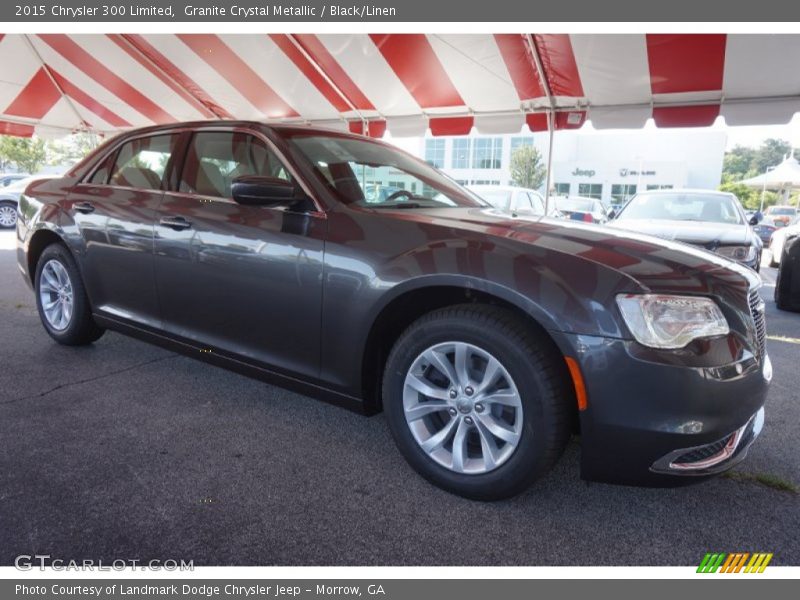 Granite Crystal Metallic / Black/Linen 2015 Chrysler 300 Limited