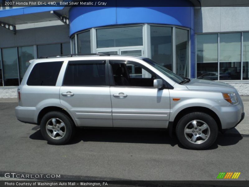 Billet Silver Metallic / Gray 2007 Honda Pilot EX-L 4WD