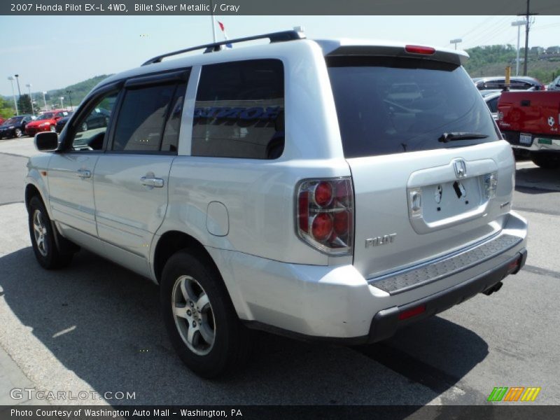 Billet Silver Metallic / Gray 2007 Honda Pilot EX-L 4WD