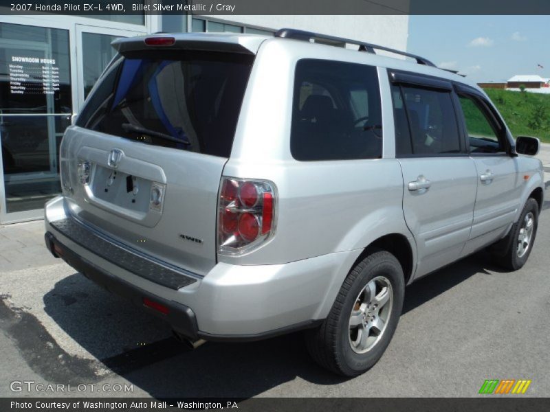 Billet Silver Metallic / Gray 2007 Honda Pilot EX-L 4WD