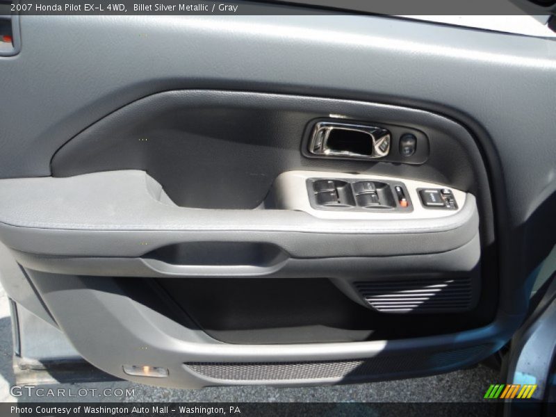 Billet Silver Metallic / Gray 2007 Honda Pilot EX-L 4WD