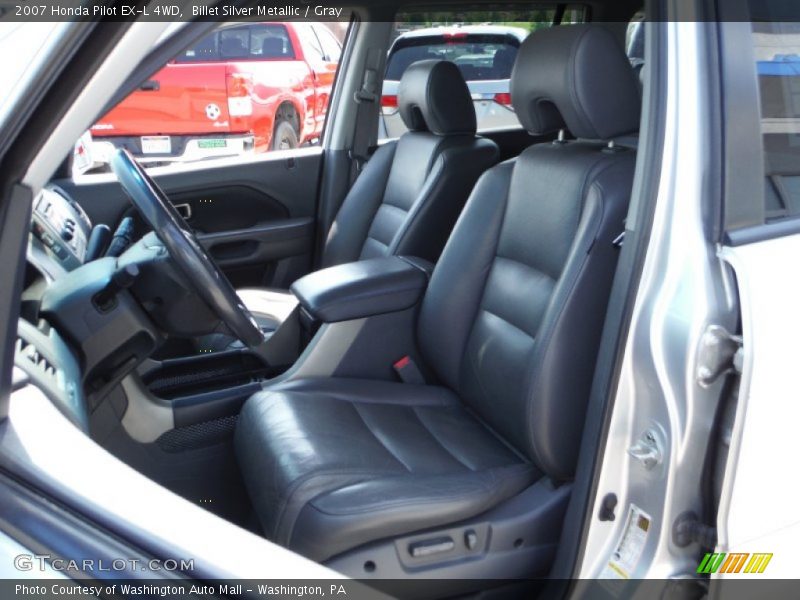 Billet Silver Metallic / Gray 2007 Honda Pilot EX-L 4WD