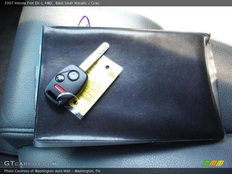 Billet Silver Metallic / Gray 2007 Honda Pilot EX-L 4WD