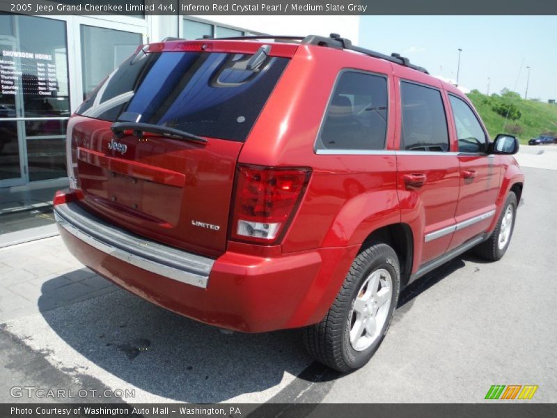 Inferno Red Crystal Pearl / Medium Slate Gray 2005 Jeep Grand Cherokee Limited 4x4