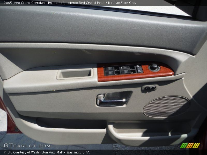 Inferno Red Crystal Pearl / Medium Slate Gray 2005 Jeep Grand Cherokee Limited 4x4