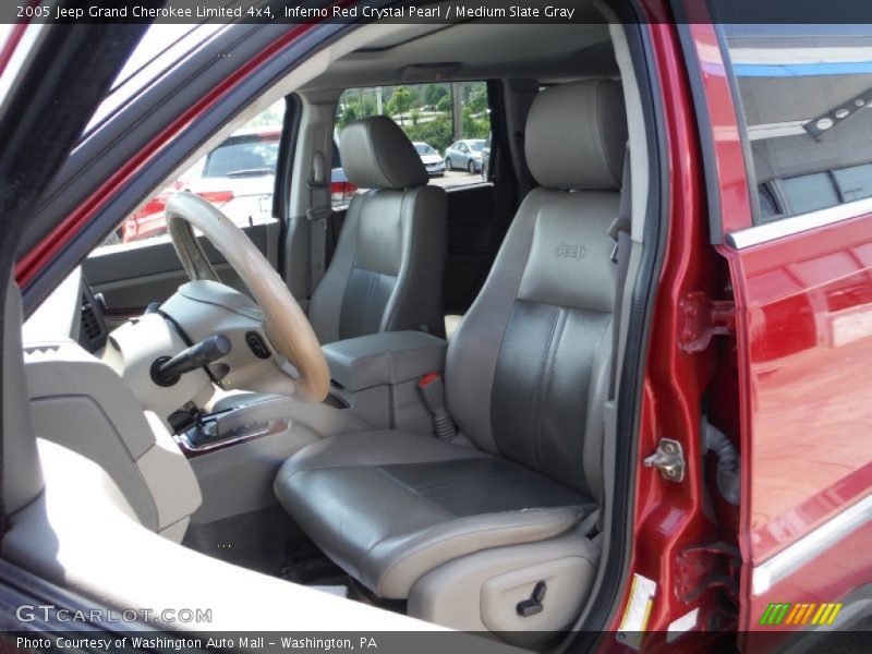 Inferno Red Crystal Pearl / Medium Slate Gray 2005 Jeep Grand Cherokee Limited 4x4