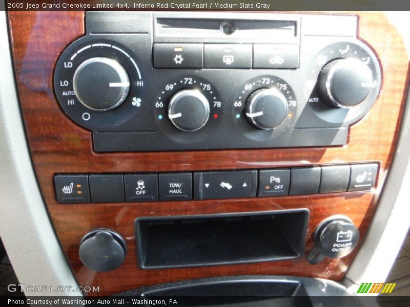Inferno Red Crystal Pearl / Medium Slate Gray 2005 Jeep Grand Cherokee Limited 4x4
