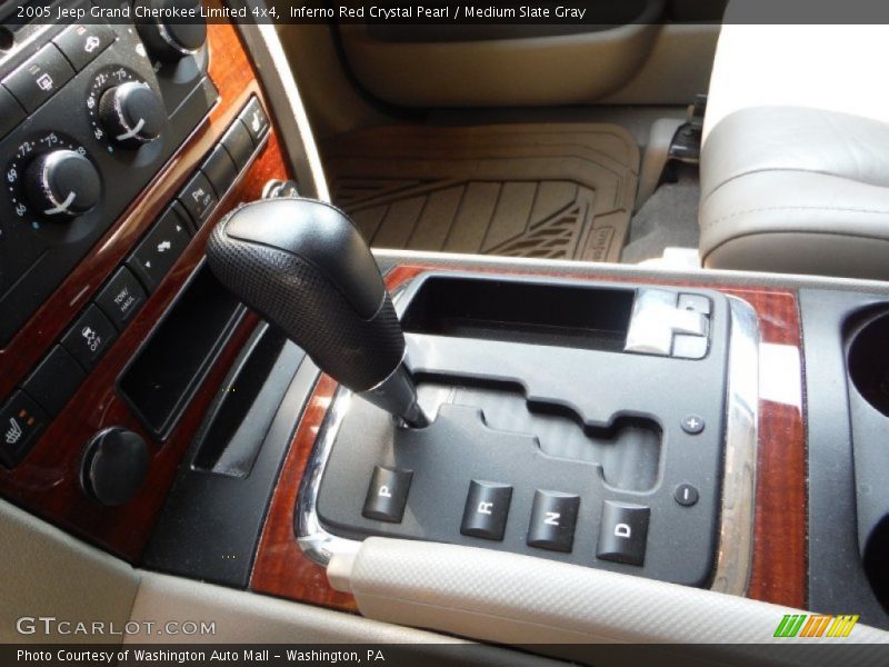 Inferno Red Crystal Pearl / Medium Slate Gray 2005 Jeep Grand Cherokee Limited 4x4