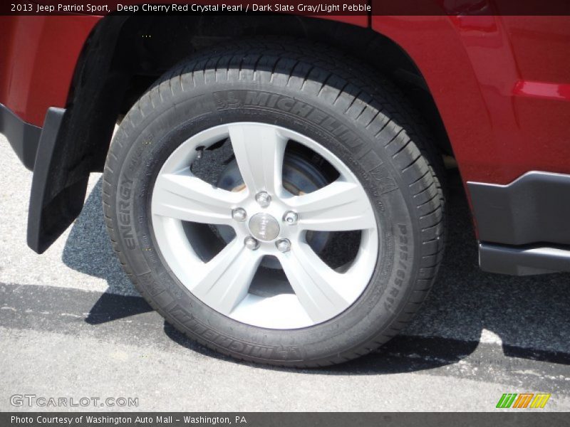 Deep Cherry Red Crystal Pearl / Dark Slate Gray/Light Pebble 2013 Jeep Patriot Sport