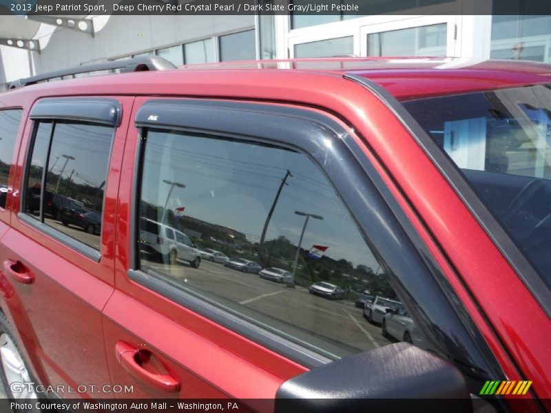 Deep Cherry Red Crystal Pearl / Dark Slate Gray/Light Pebble 2013 Jeep Patriot Sport