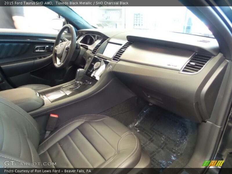  2015 Taurus SHO AWD SHO Charcoal Black Interior