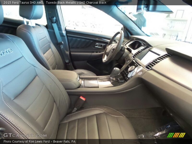 Front Seat of 2015 Taurus SHO AWD