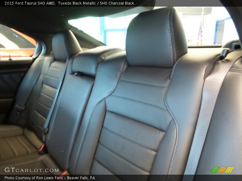 Rear Seat of 2015 Taurus SHO AWD