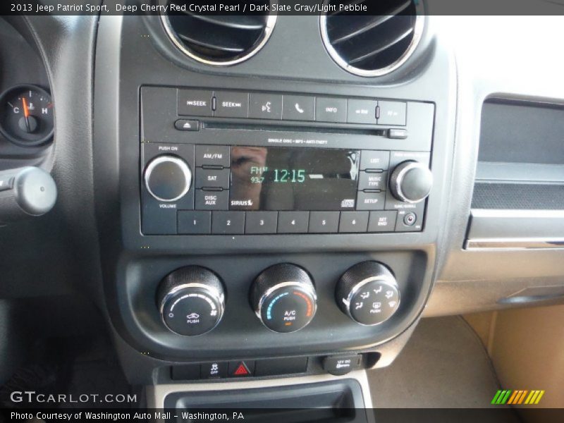 Deep Cherry Red Crystal Pearl / Dark Slate Gray/Light Pebble 2013 Jeep Patriot Sport