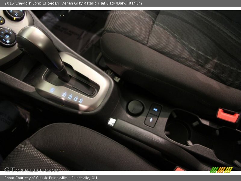 Ashen Gray Metallic / Jet Black/Dark Titanium 2015 Chevrolet Sonic LT Sedan